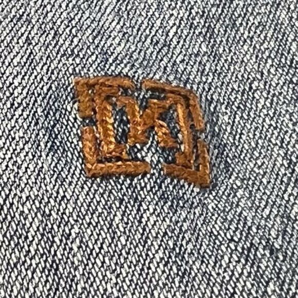 KR3W Women’s 28 Bootcut Jeans Low Rise Blue Y2K Vintage Skatecore Denim - Picture 12 of 14